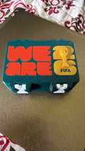 Caja doble compartimiento de stickers album Mundial 2026 (500)